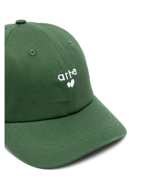 Arte' Black Heart Logo Cap
