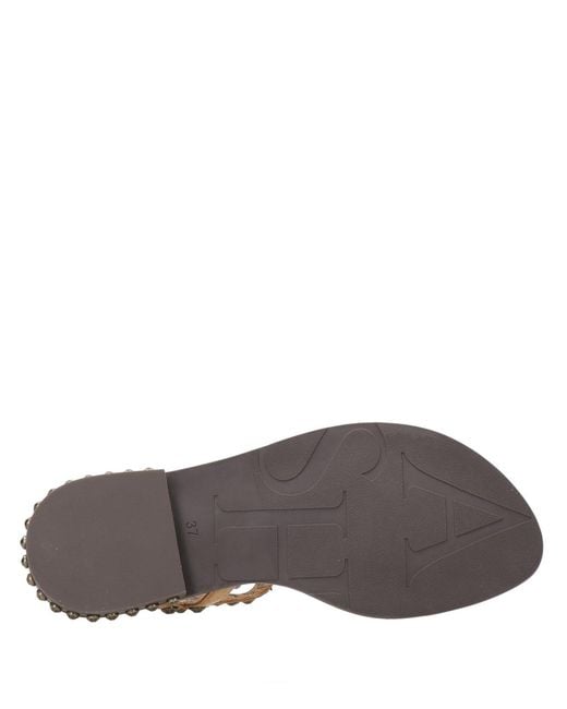 Ash Brown Sandals