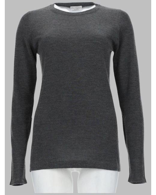 Brunello Cucinelli Gray Brunello Cucinelli