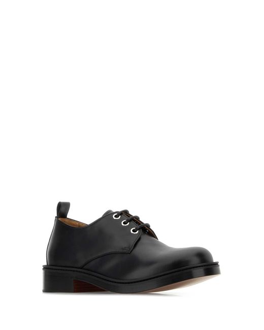 McQueen White Two-Tone Leather Flexion Sneakers