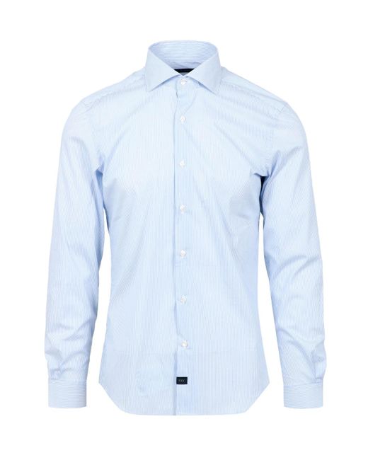 Fay Shirts Wit in het Blue voor heren