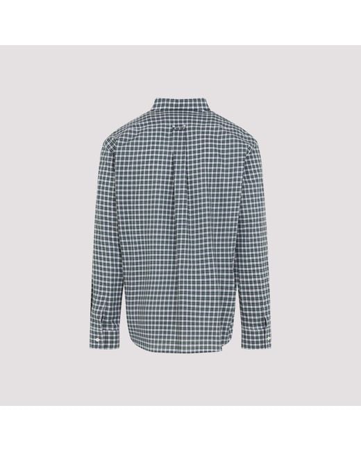 Céline Blue Relaxed Shirt for men