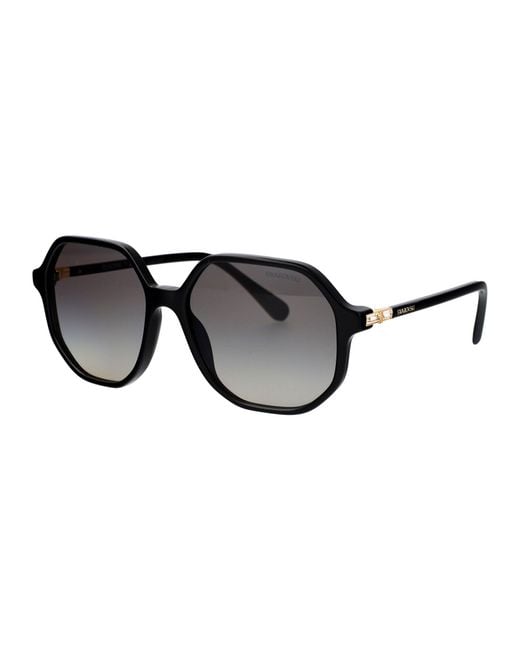 Swarovski Black Sunglasses