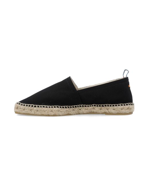 Castaner Black Flache Schuhe schwarz