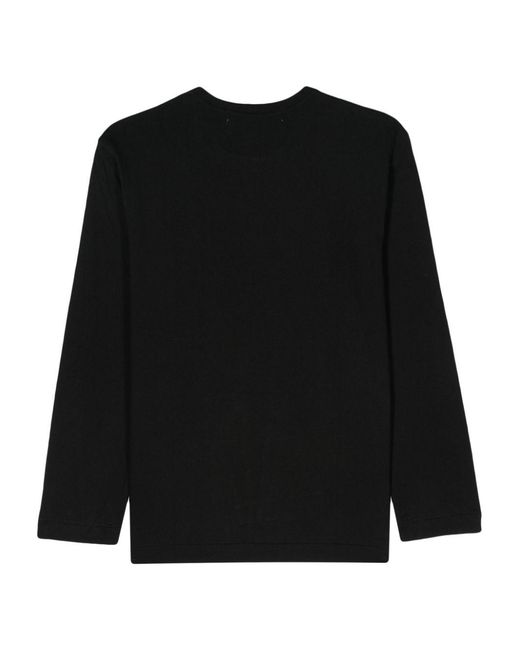 Comme des Garçons Black Cotton T-Shirt