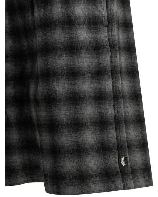 Stussy Gray Cotton Shorts for men