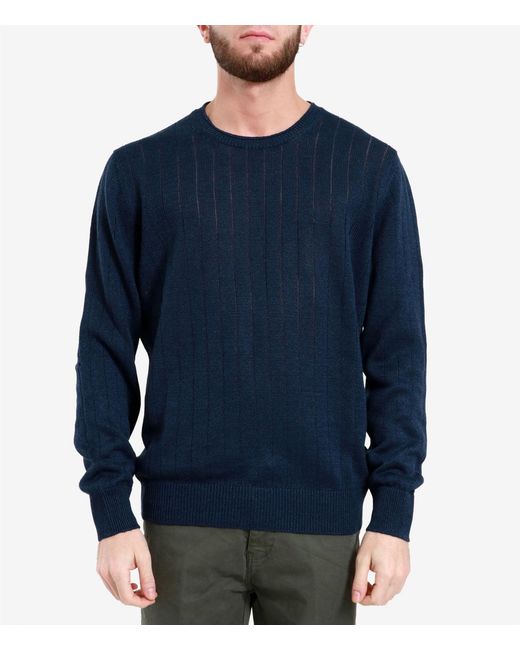 Gran Sasso Blue Sweaters for men