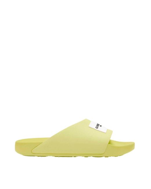 Givenchy Slipsandalen Met Logo in het Yellow voor heren