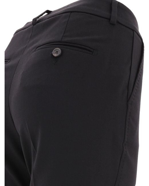 Pantaloni segni di Peserico in Black