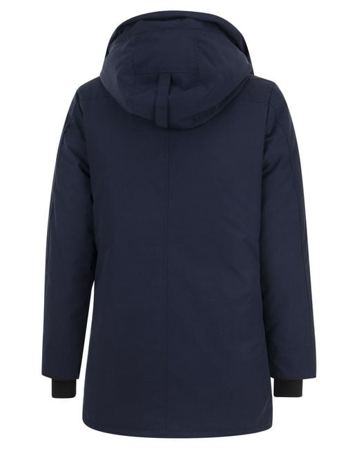 Canada Goose Blue Chateau - Hooded Parka for men