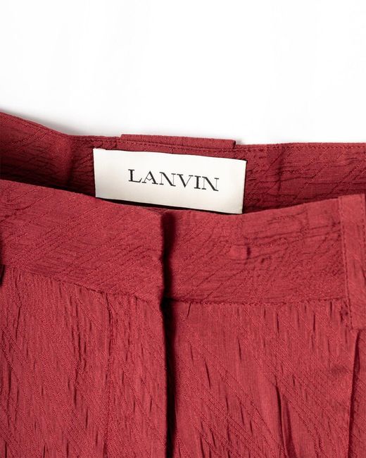 Lanvin Broek Rood in het Red