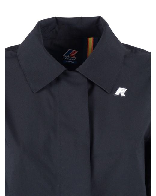 K-Way Blue Arabel Stretch 2 L Corto