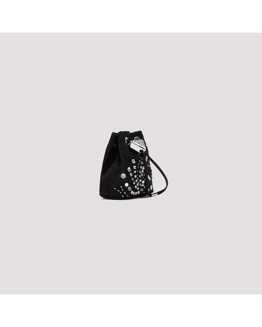 Prada Black Polyamide Pouch