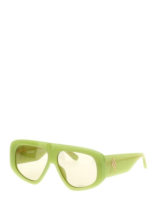 The Attico Green Milano Sunglasses for men