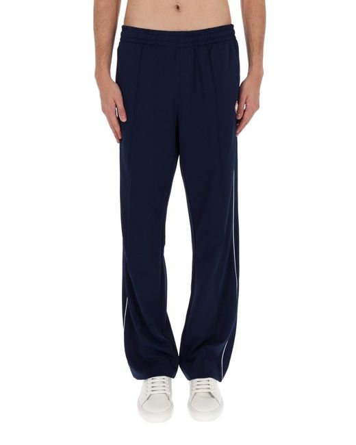 Casablanca Blue Pique Track Pants for men