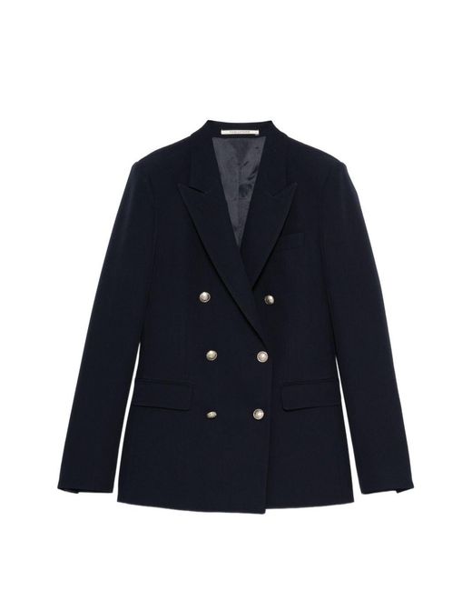 Tagliatore Blue Double-Breasted Suit