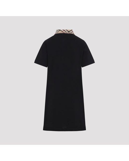 Burberry Black Iris Polo Dress