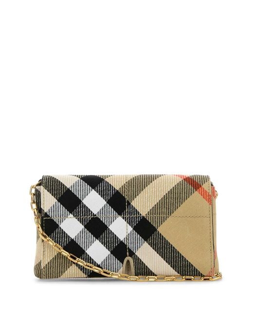 Burberry Brown Stylish Fabric Bag For Everyday