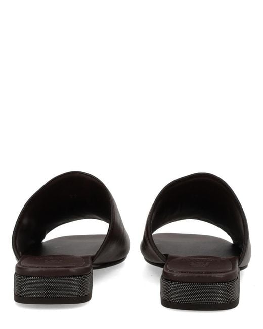Brunello Cucinelli Brown Sandalo