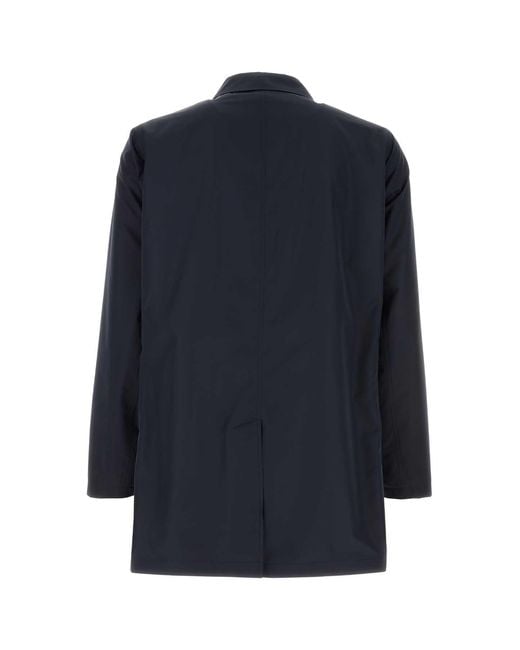 Herno Blue Polyester Jacket
