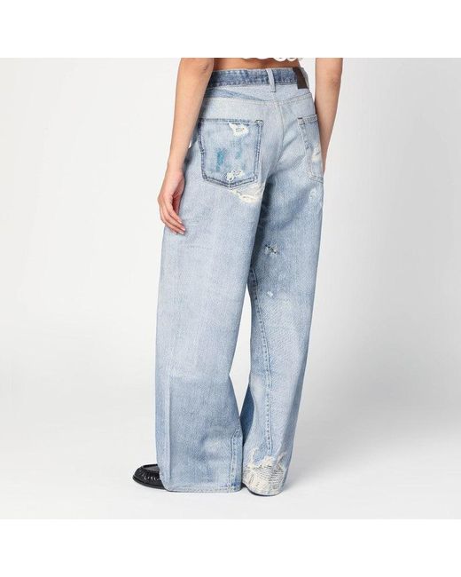 Our Legacy Blue Jeans Digital Denim Print