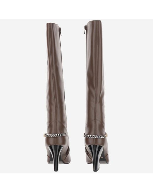 Pinko Brown Pinkurpurpurle Stiefel 03