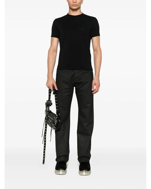 Vetements Black Logo Fitted T Shirt