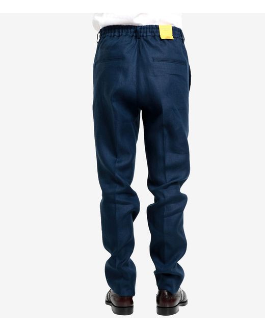 Tagliatore Blue Trousers