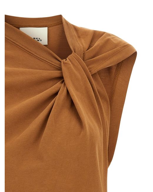 Top de 'Nayda' Isabel Marant de color Brown