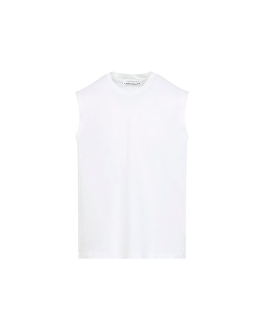 Our Legacy White Breathe Tank