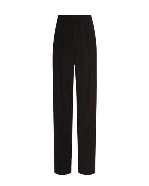 Dolce & Gabbana Wool Gabardine -broek in het Black