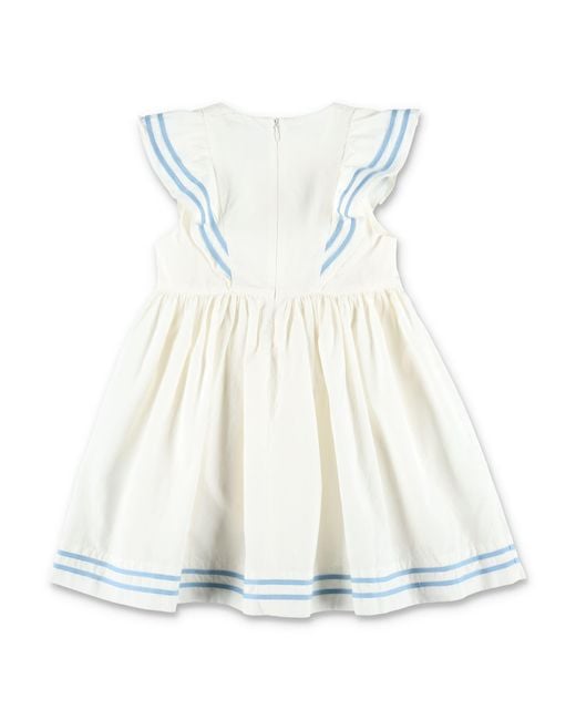 Petit Bateau Jurken Wit in het White