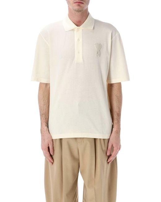 Magliette E Polo di AMI in Natural da Uomo