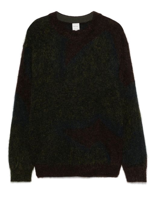 Paul Smith Black Sweater Crew Neck for men