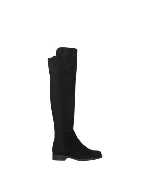 Stuart Weitzman Black Boots Suede for men