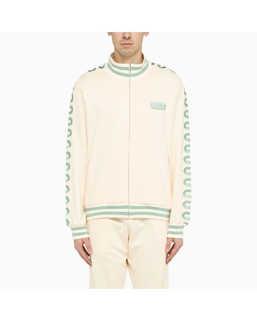 Kidsuper Kid Super Studio Tracksuit Sweatshirt With Beige And Green ...