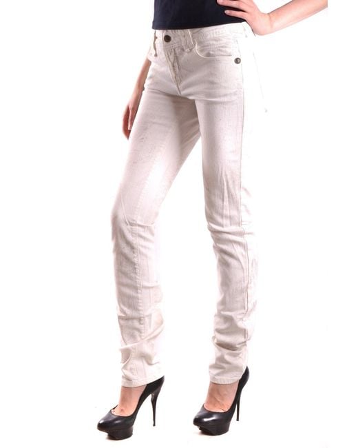 John Galliano White Jeans