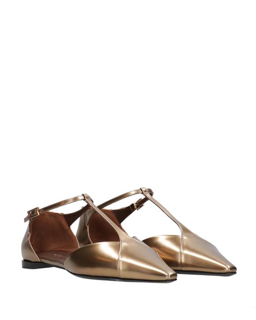 Max Mara Brown Flat Shoes