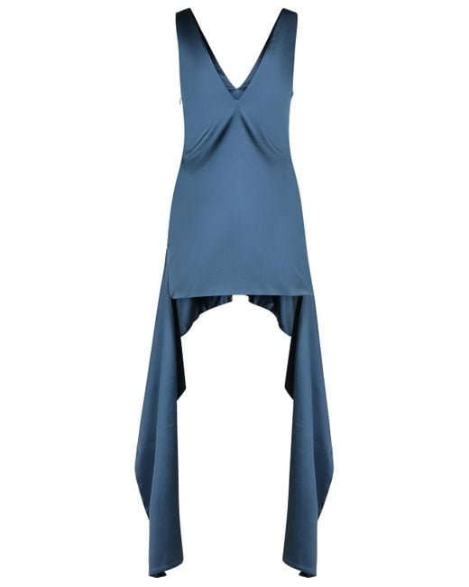 J.W. Anderson JW Anderson Kleid in Blue Acetat Mischung