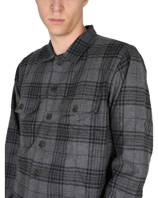 Universal Works Gray Regular Fit Shirt for men