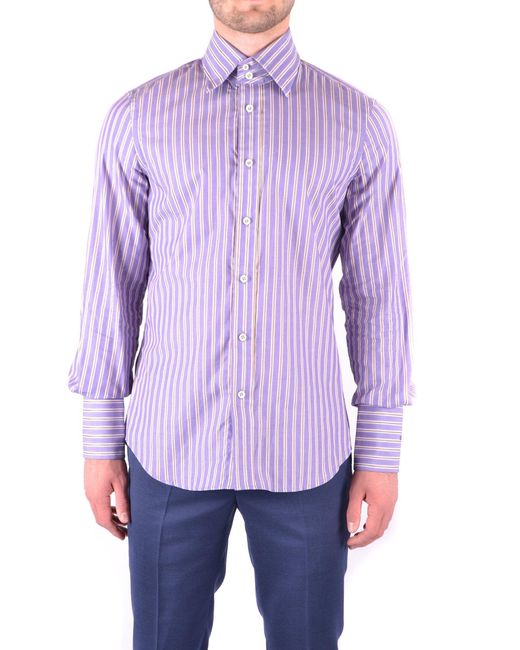 Chemises Lilas DSquared² pour homme en coloris Purple