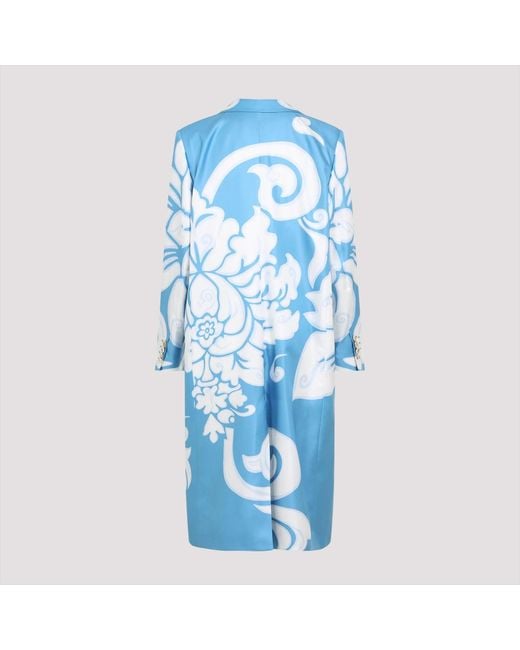 Etro Bedrukte Caban in het Blue