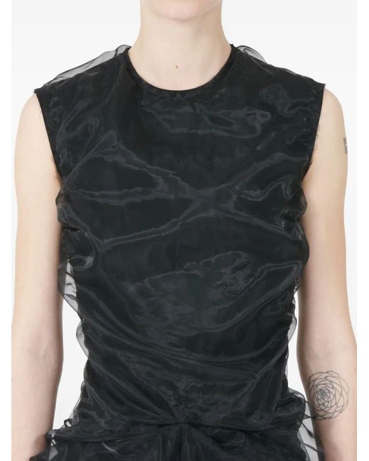 Maison Margiela Black Midi Dress
