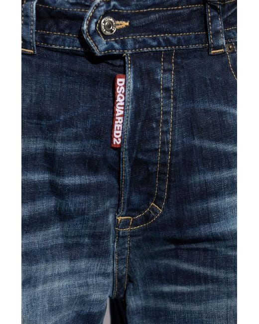 DSquared² Blue Jeans With Logo