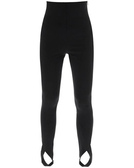 Las leggings de Attico 'Jamie' Stirrup The Attico de color Black