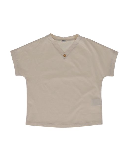 Versace T-shirt Jersey in het Gray