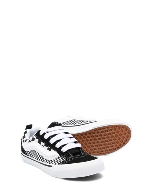 Vans White Knu Skool Mix Checker/True for men