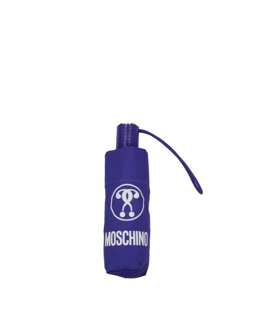 Moschino Paraplu's Vrouwen Polyester Paars in het Blue