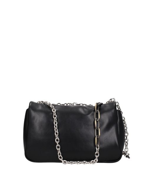 John Richmond Black Crossbody Bag Polyurethane
