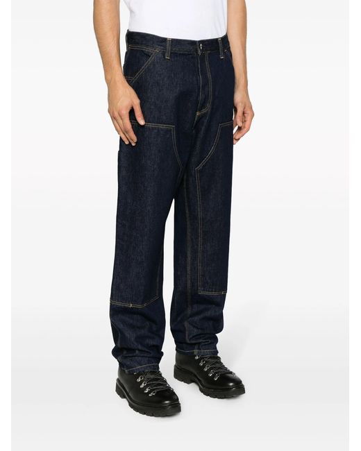 Carhartt Blue Double Knee Pant for men